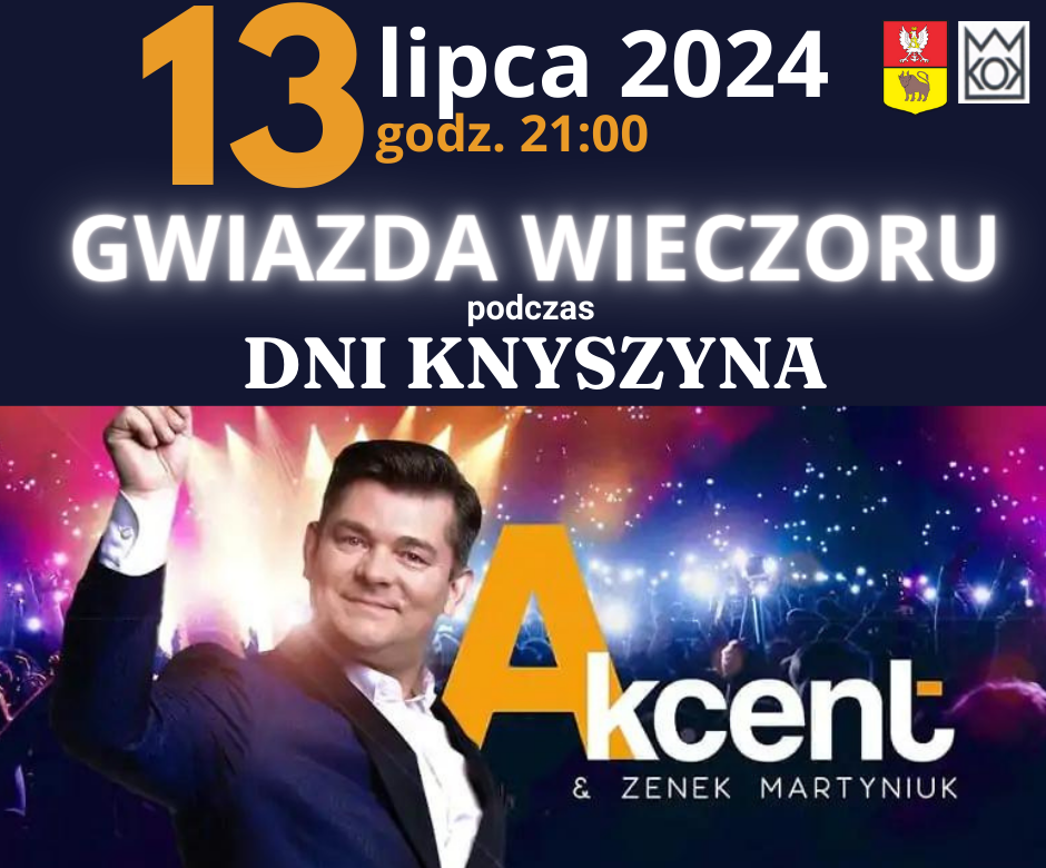 Zenek Martyniuk i Akcent gwiazdą wieczoru podczas Dni Knyszyna